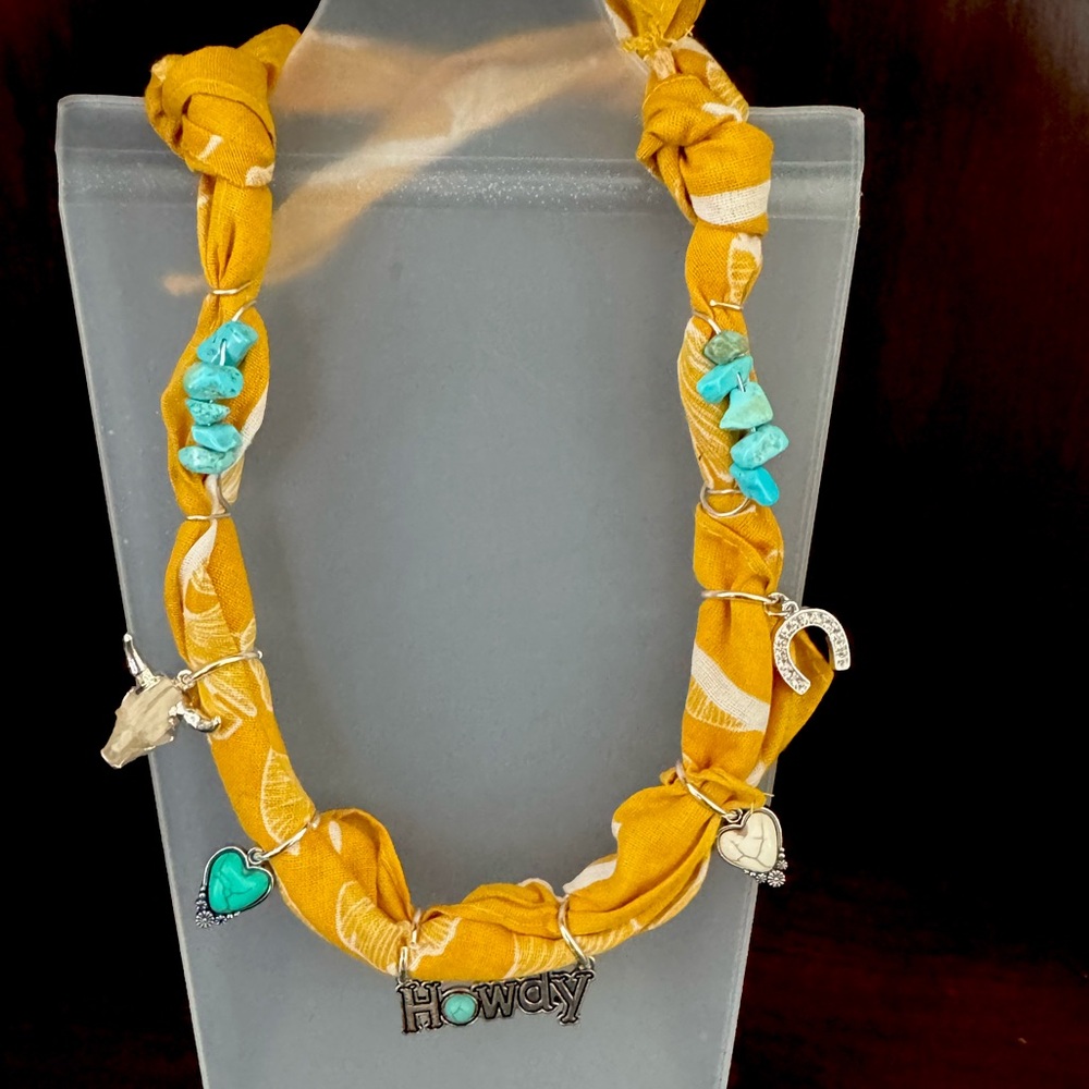 Bandana necklace